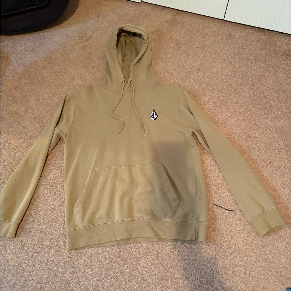 Kids Tan Volcom Hoodie